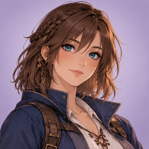 Anime portrait of Lyra Vale
